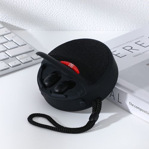 3-in-1 Portable Bluetooth Speaker Earphones