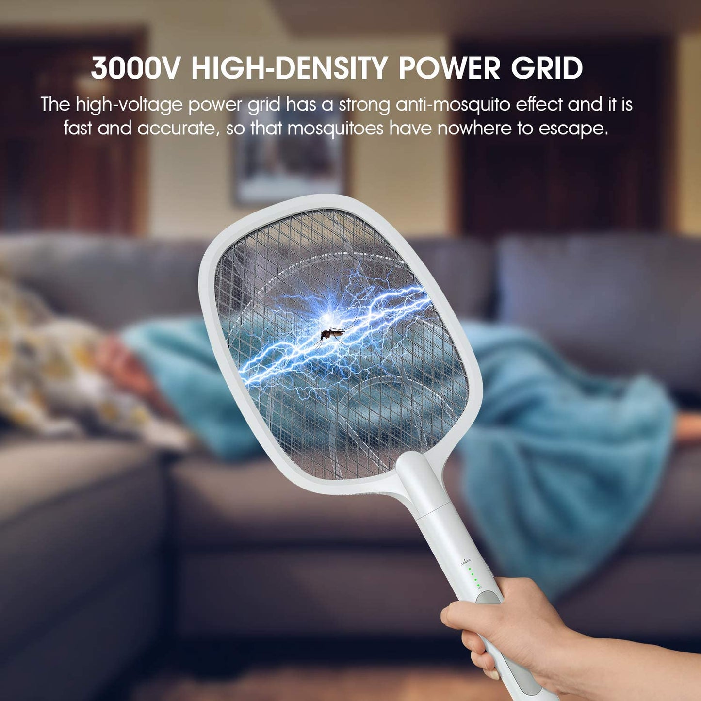 2 in 1 Rechargeable Electric Fly Swatter