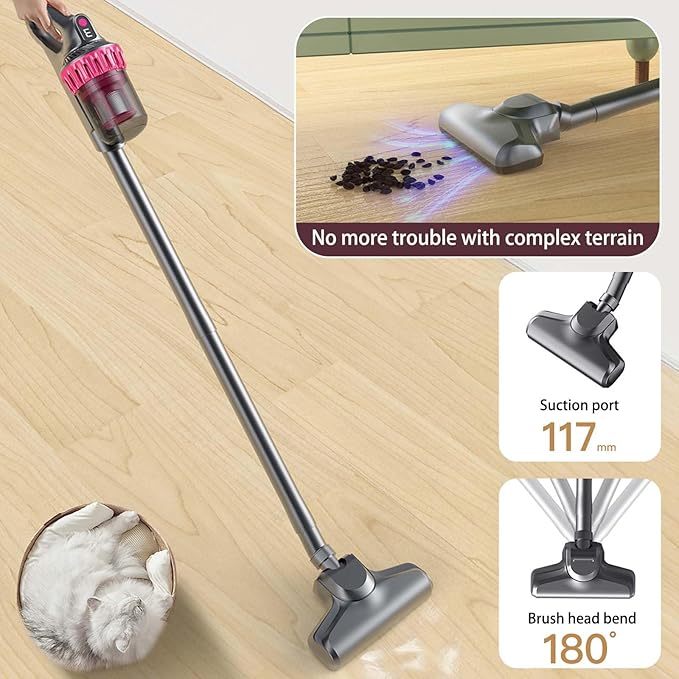 Wireless 4-in-1 Mite Removal Vacuum Cleaner