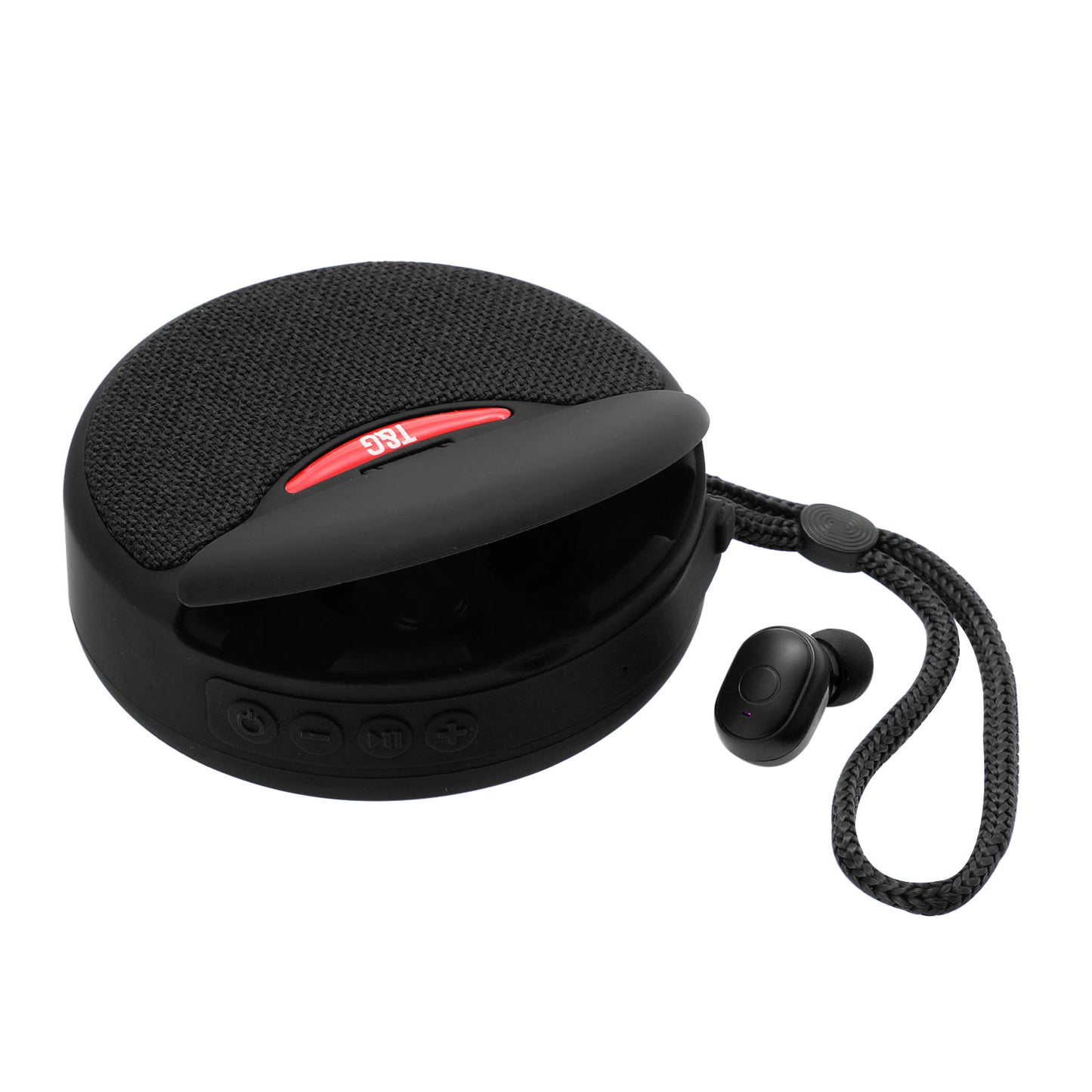 3-in-1 Portable Bluetooth Speaker Earphones