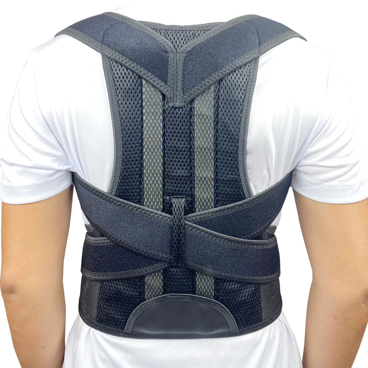 ADJUSTABLE POSTURE CORRECTOR WITH MAGNETIC THERAPY FOR NECK & BACK