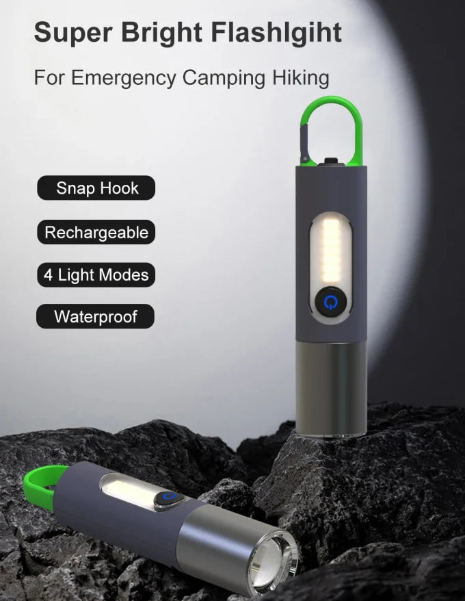 Zoomable LED Flashlight